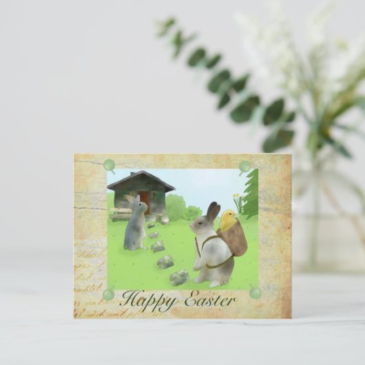 Carte Postale Osterbild (Debout devant)