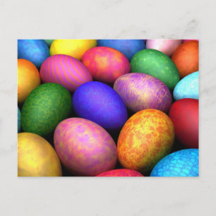 Carte postale Ostéréier (Pâques)