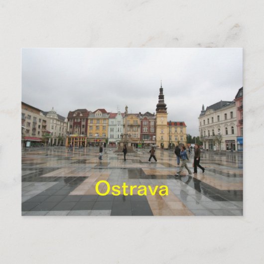 Carte postale Ostrava (Devant)