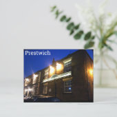 Carte postale Ostrich, Prestwich (Debout devant)