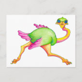 Carte Postale Ostrich rare (Devant)