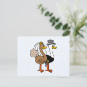 Carte Postale Ostrichs mariés (Debout devant)