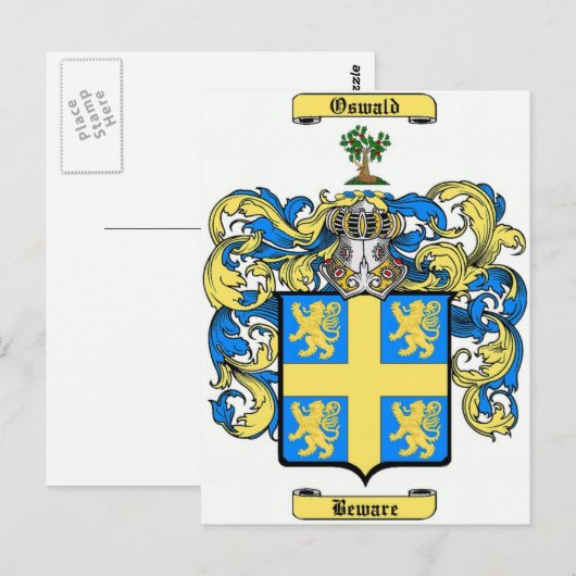 Carte Postale Oswald (Devant / Derrière)