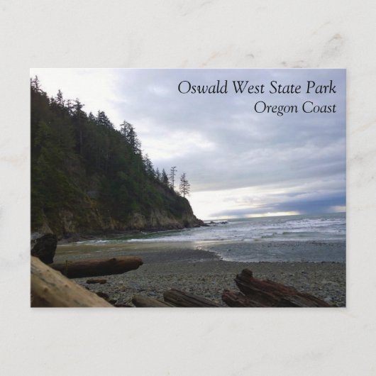 Carte Postale Oswald West State Park, Oregon Coast (Devant)