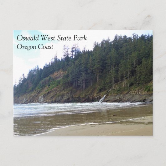 Carte Postale Oswald West State Park, Oregon Coast (Devant)