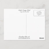 Carte Postale Otello Orange Étiquette (Dos)