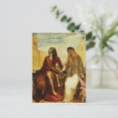 Carte Postale Othello et Desdia à Venise, 1850 (Debout devant)