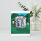 Carte Postale Otis Elevator Mausolée seulement a un bouton haut (Debout devant)