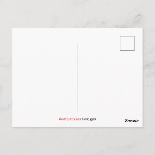 Carte Postale Otis Strong Heart White (Dos)