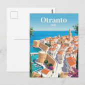 Carte Postale Otrante, Italie (Devant / Derrière)