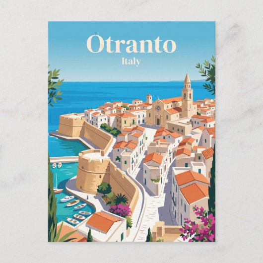 Carte Postale Otrante, Italie (Devant)