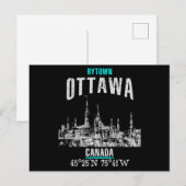 Carte Postale Ottawa (Devant / Derrière)