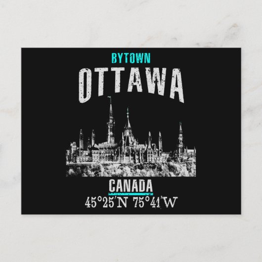 Carte Postale Ottawa (Devant)
