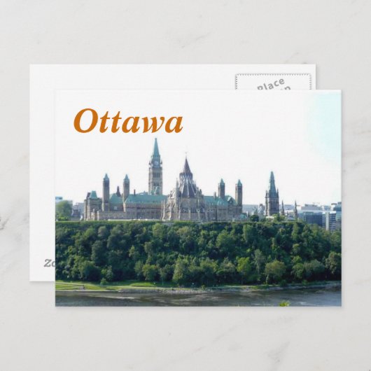 Carte postale Ottawa (Devant / Derrière)