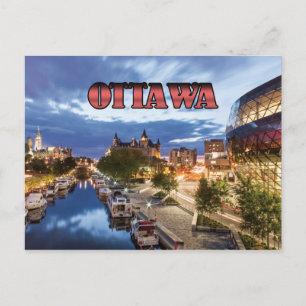 Carte Postale Ottawa au crépuscule