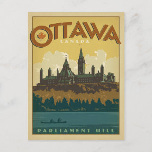 Carte Postale Ottawa, Canada