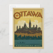 Carte Postale Ottawa, Canada (Devant / Derrière)