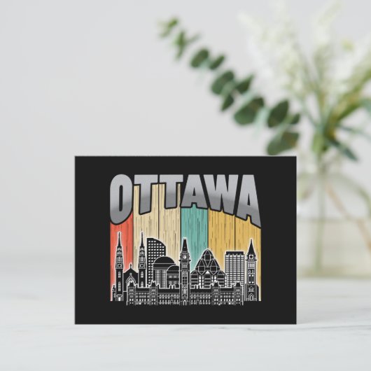 Carte Postale Ottawa Canada (Debout devant)