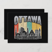 Carte Postale Ottawa Canada (Devant / Derrière)