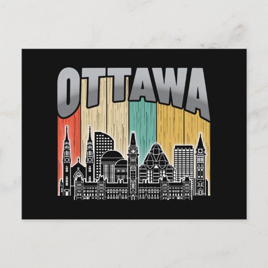 Carte Postale Ottawa Canada (Devant)