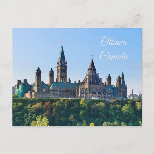Carte Postale Ottawa Canada (Devant)