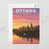 Carte Postale Ottawa Canada Voyages (Devant / Derrière)
