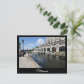 Carte Postale Ottawa, Canal Rideau, Laurier (Debout devant)