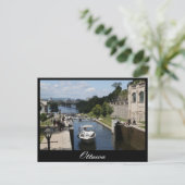 Carte Postale Ottawa, Canal Rideau, Laurier (Debout devant)