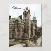 Carte Postale Ottawa, Colline du Parlement (Devant)