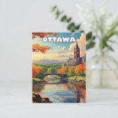 Carte Postale Ottawa reveals its charm (Debout devant)