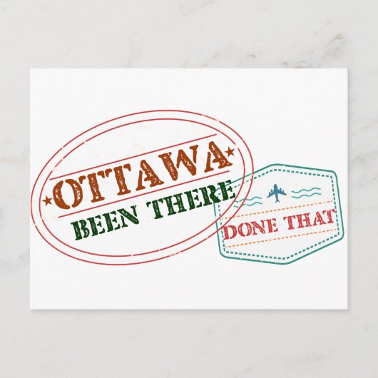Carte Postale Ottawa Y a-t-il fait cela (Devant)
