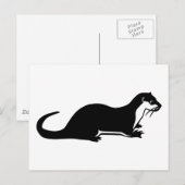 Carte Postale Otter (Devant / Derrière)