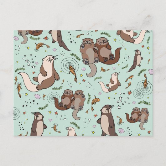 Carte postale Otter (Devant)