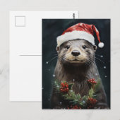 Carte Postale Otter de vacances (Devant / Derrière)