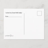 Carte Postale Otter Math Coloring Postcard (Dos)