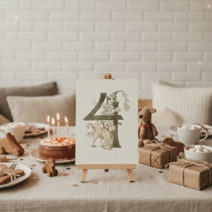 Carte Postale Ottilia Adelborg Floral Numéro Vintage - 4