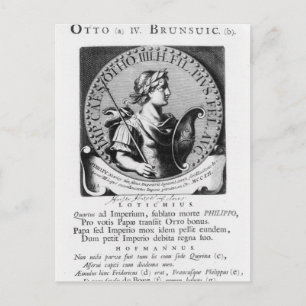 Carte Postale Otto IV de Brunswick