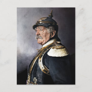 Carte Postale Otto von Bismarck 1894 Colorisé
