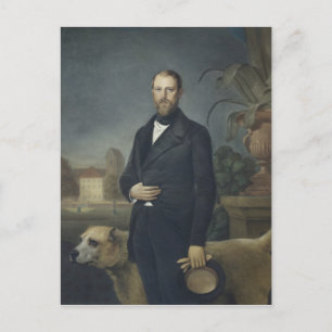 Carte Postale Otto von Bismarck, vers 1850