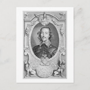 Carte Postale Otto von Guericke (1602-86) de "Portraits des Ho