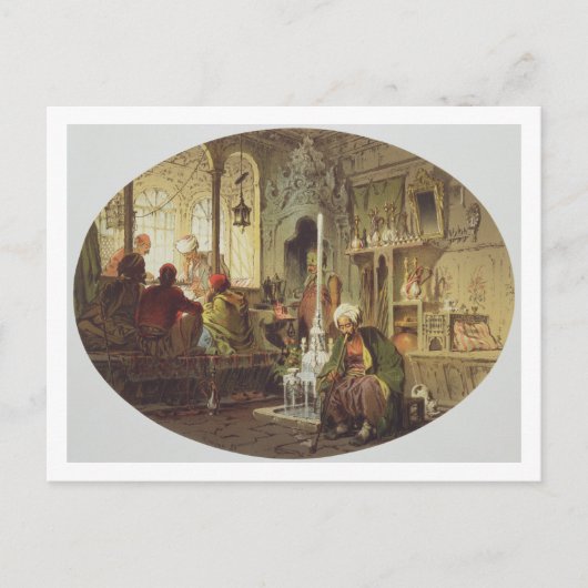 Carte Postale Ottoman Coffee House 1862 (Devant)