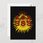 carte postale ou carte éclair de phonétique (Devant / Derrière)