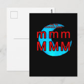 carte postale ou carte flashcard (Devant / Derrière)