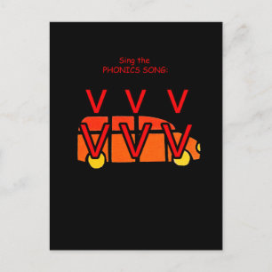 carte postale ou carte flashcard