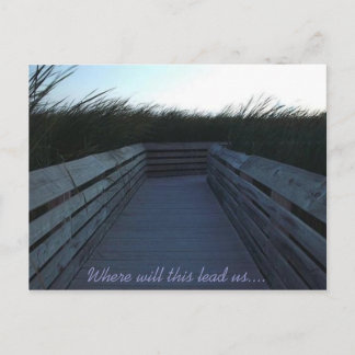 Carte Postale Où cela nous mènera-t-il...