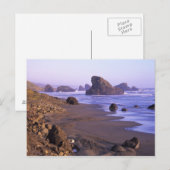 Carte Postale OU, Côte de l'Oregon, ruisseau Myers, formations r (Devant / Derrière)