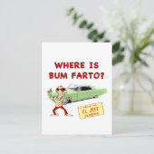 Carte Postale Où est Bum Farto ? (Debout devant)