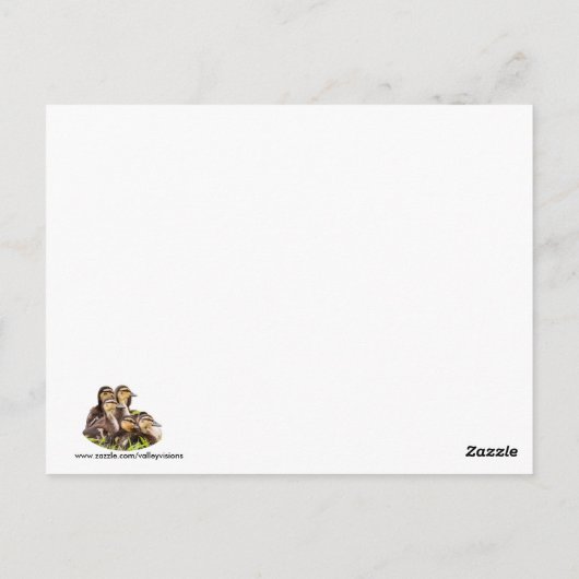 Carte Postale Où est maman ? (Dos)