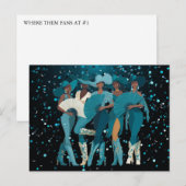 CARTE POSTALE OÙ ILS VONT AU #1 (Devant / Derrière)