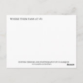 CARTE POSTALE OÙ ILS VONT AU #1 (Dos)